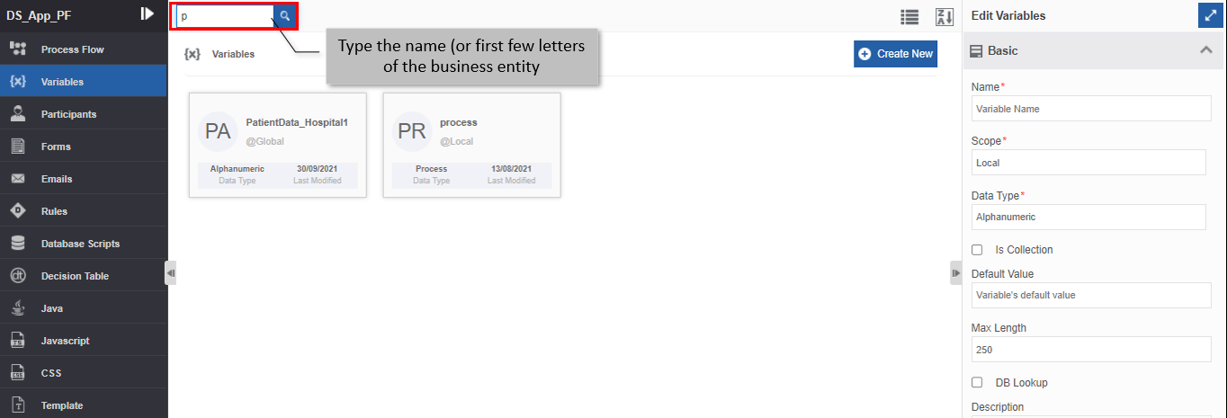 Searching for Business entity Searching for Business entity