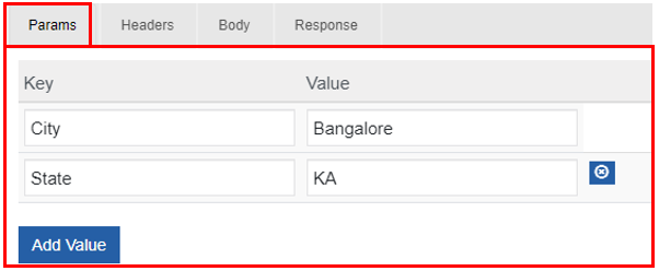 Params details Params details