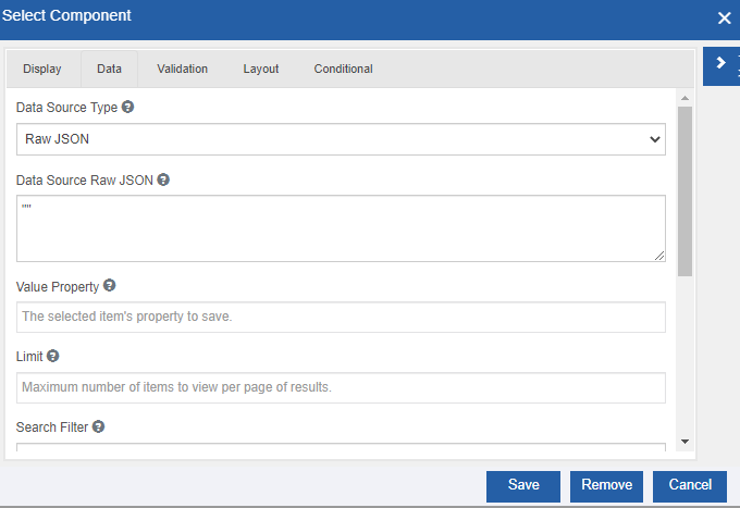 Defining Values using Raw JSON Defining Values using Raw JSON