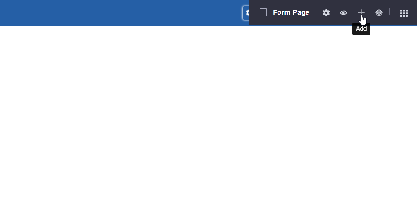 The new blank page The new blank page