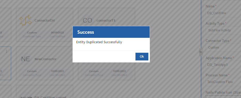 Duplicate success message Duplicate success message