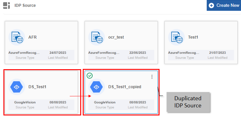Duplicated IDP Source Duplicated IDP Source