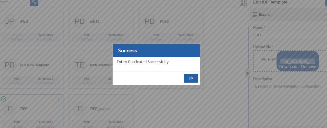 Duplicate success message Duplicate success message