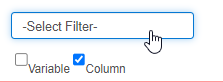 Select Filter Select Filter