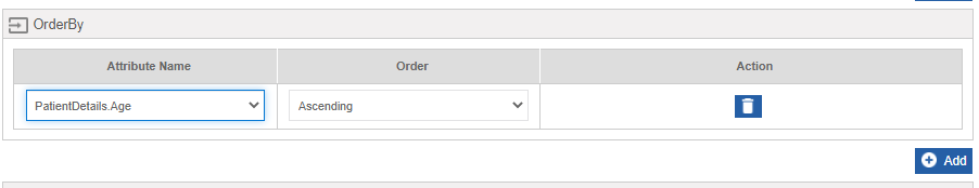 Configuring Order By Configuring Order By