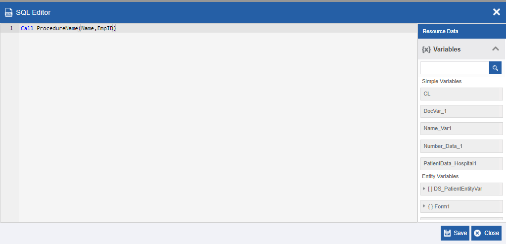 SQL Editor SQL Editor