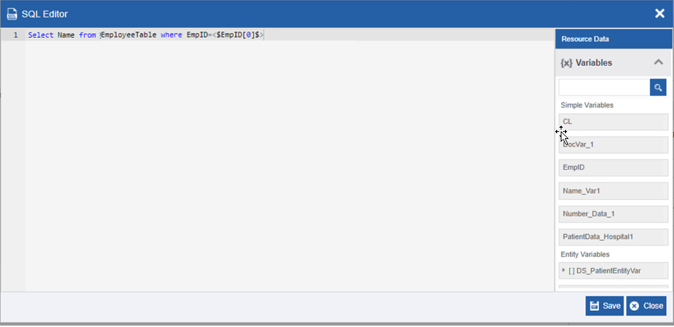 SQL Editor SQL Editor