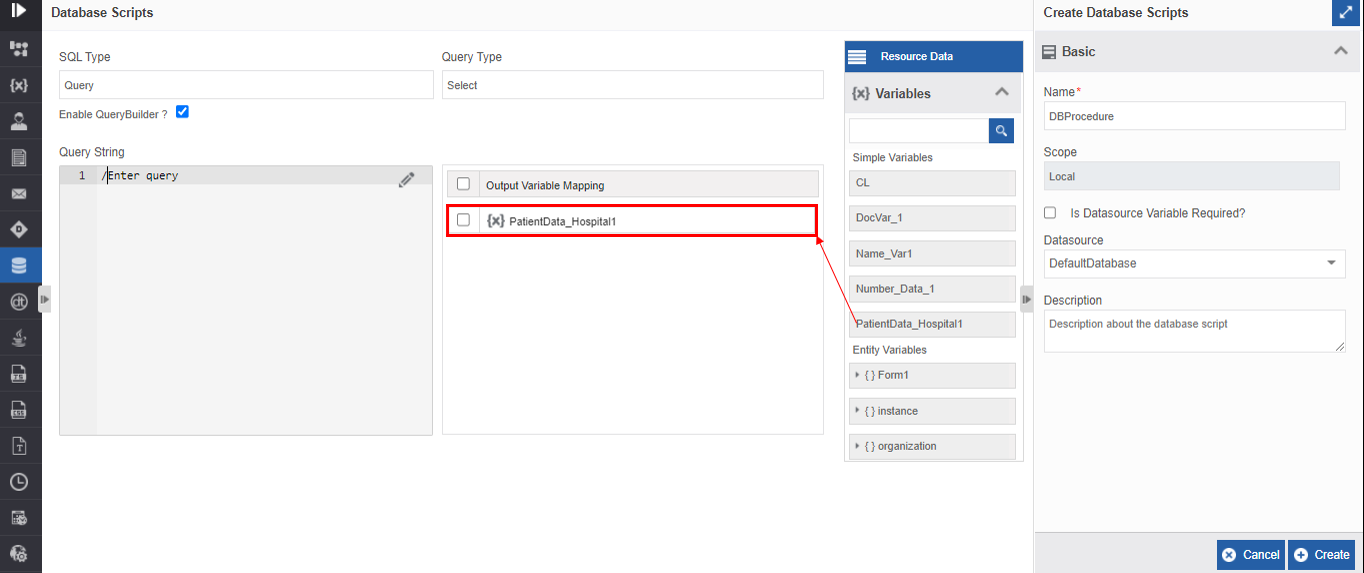 Configuring Output Variable Mapping Configuring Output Variable Mapping