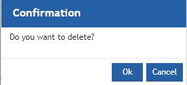 Database Script Delete confirmation Database Script Delete confirmation