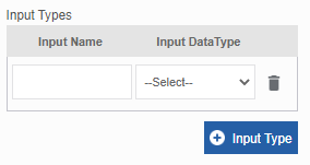 Input Type Input Type