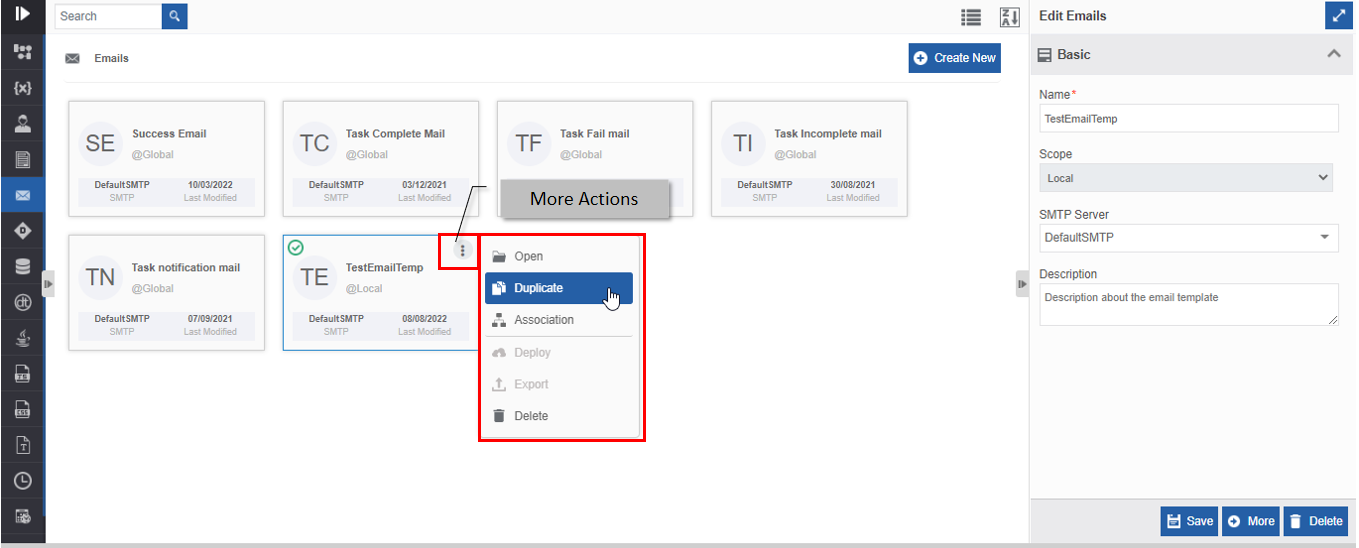 Duplicating email Duplicating email