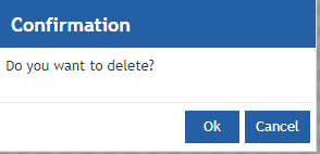 Hadoop Entity delete confirmation Hadoop Entity delete confirmation