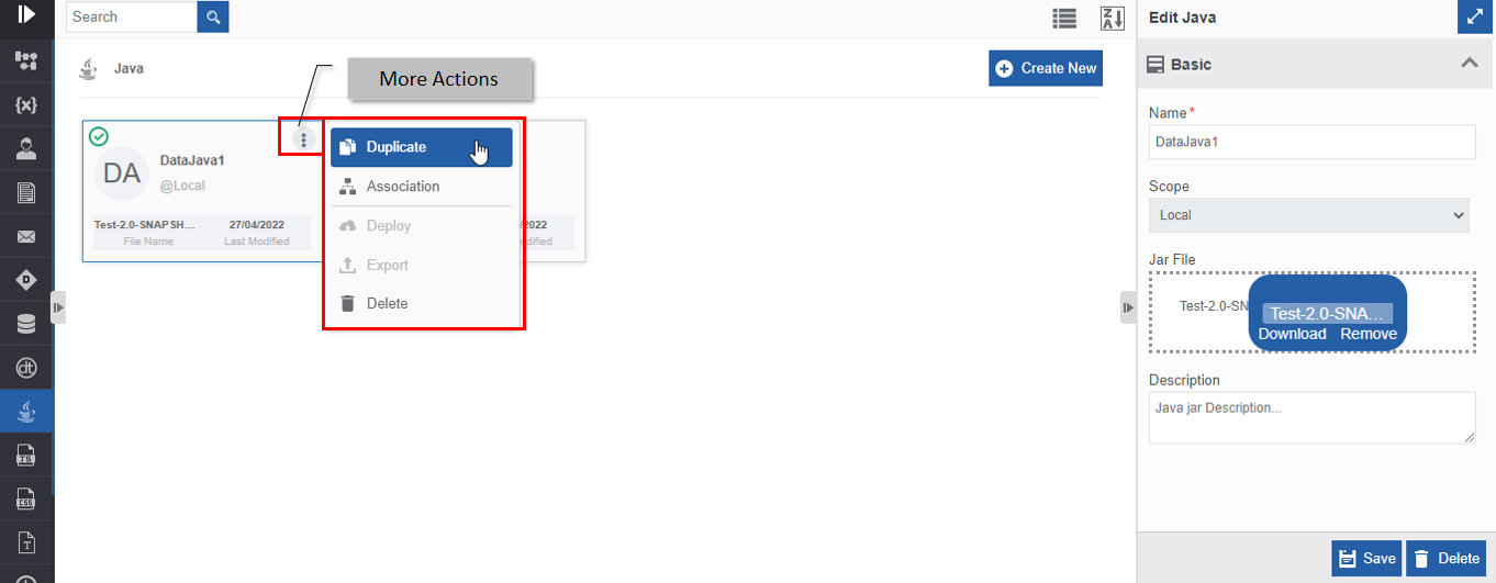 Duplicating Java entity Duplicating Java entity