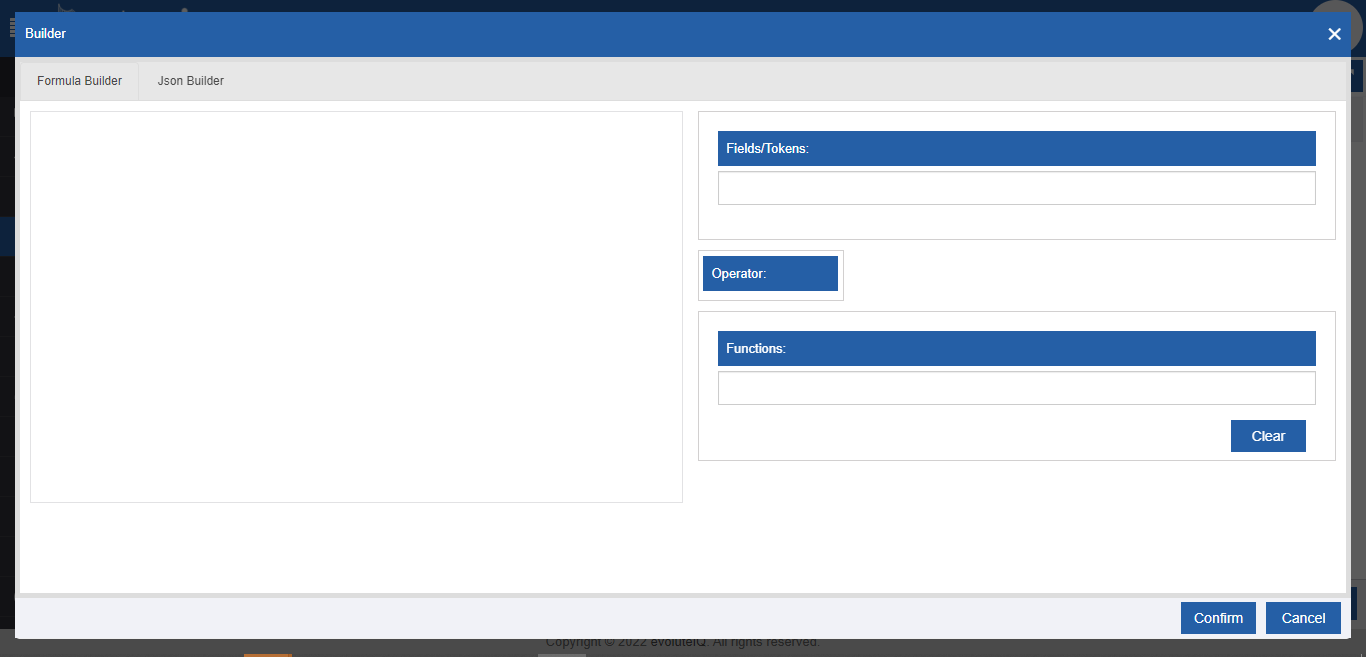Form builder for Calculated value √x Form builder for Calculated value √x