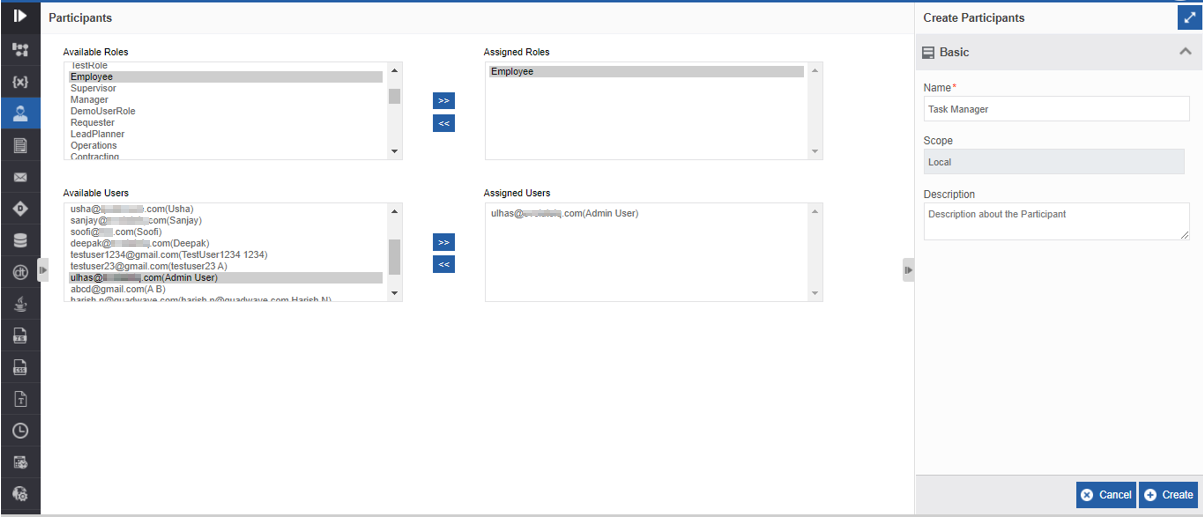 Selecting Users Selecting Users