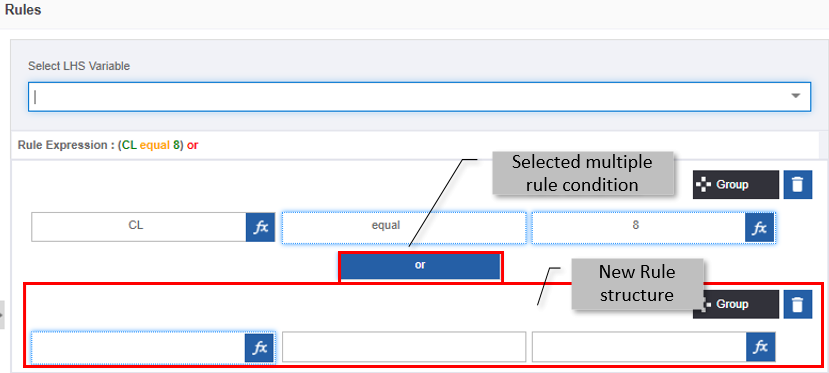 Multiple rule expression Multiple rule expression
