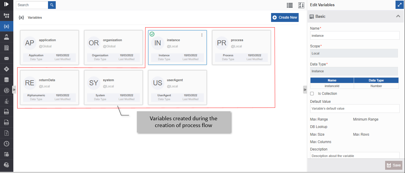 Flow Variables Flow Variables