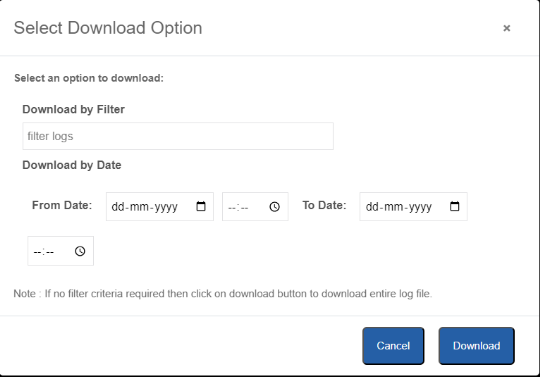 Download - Filter options Download - Filter options
