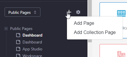 Adding Public page Adding Public page