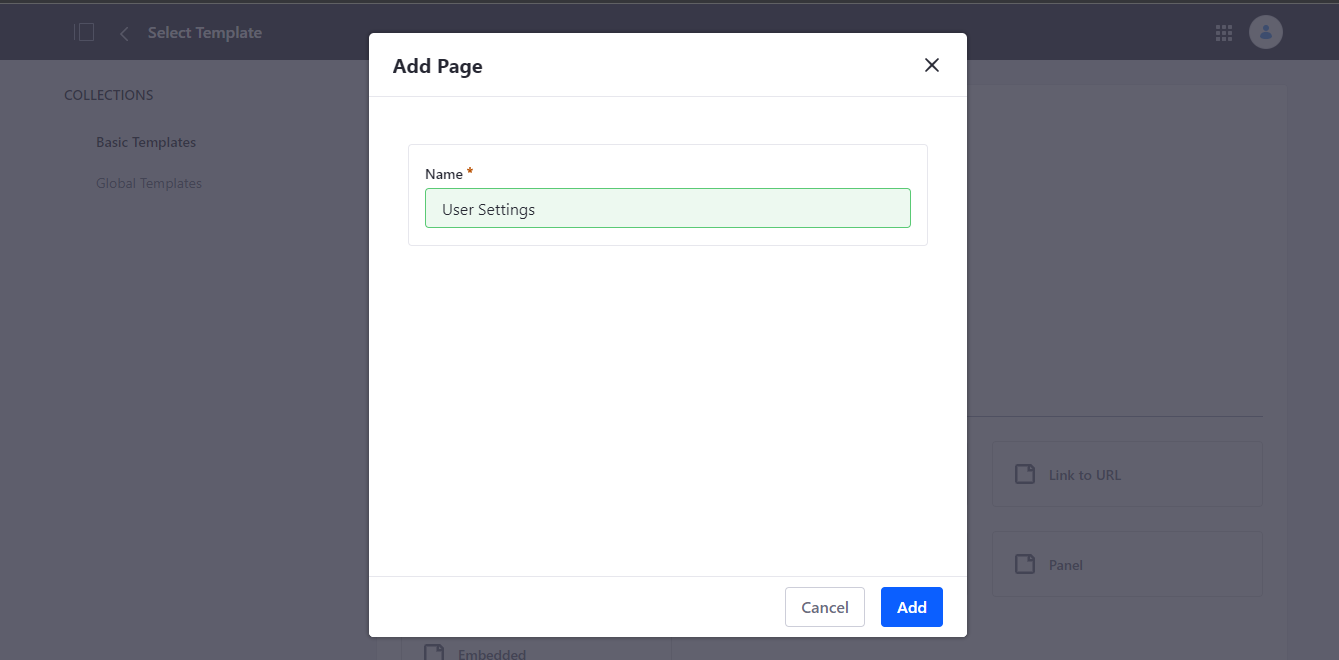 Add page details Add page details