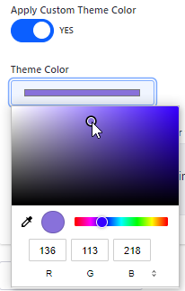 Theme Color Theme Color