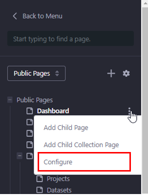 Page options Page options