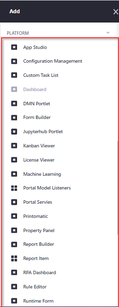 Platform pages Platform pages