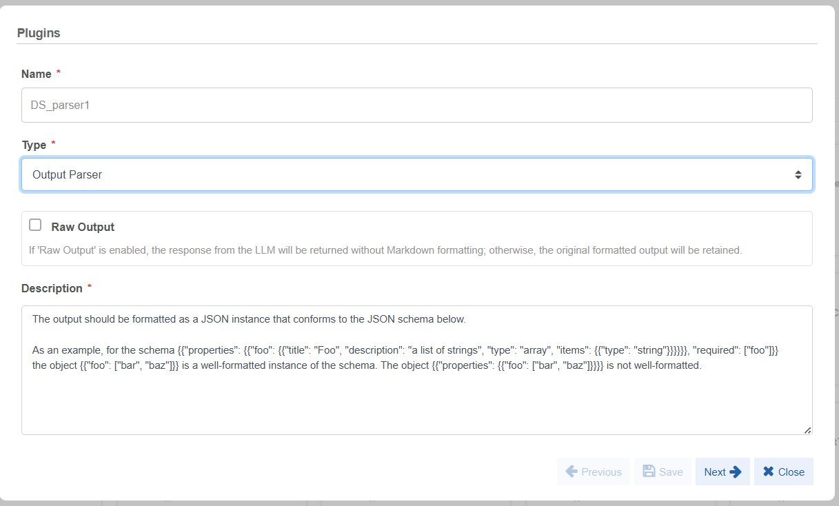 Creating an Output Parser Creating an Output Parser