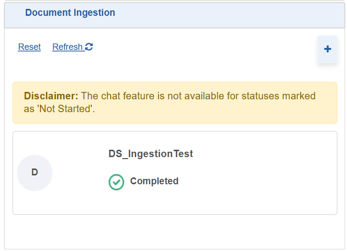 Document Ingestion Document Ingestion