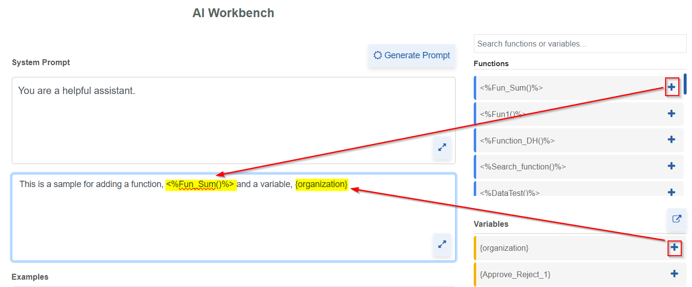 Adding variables Adding variables