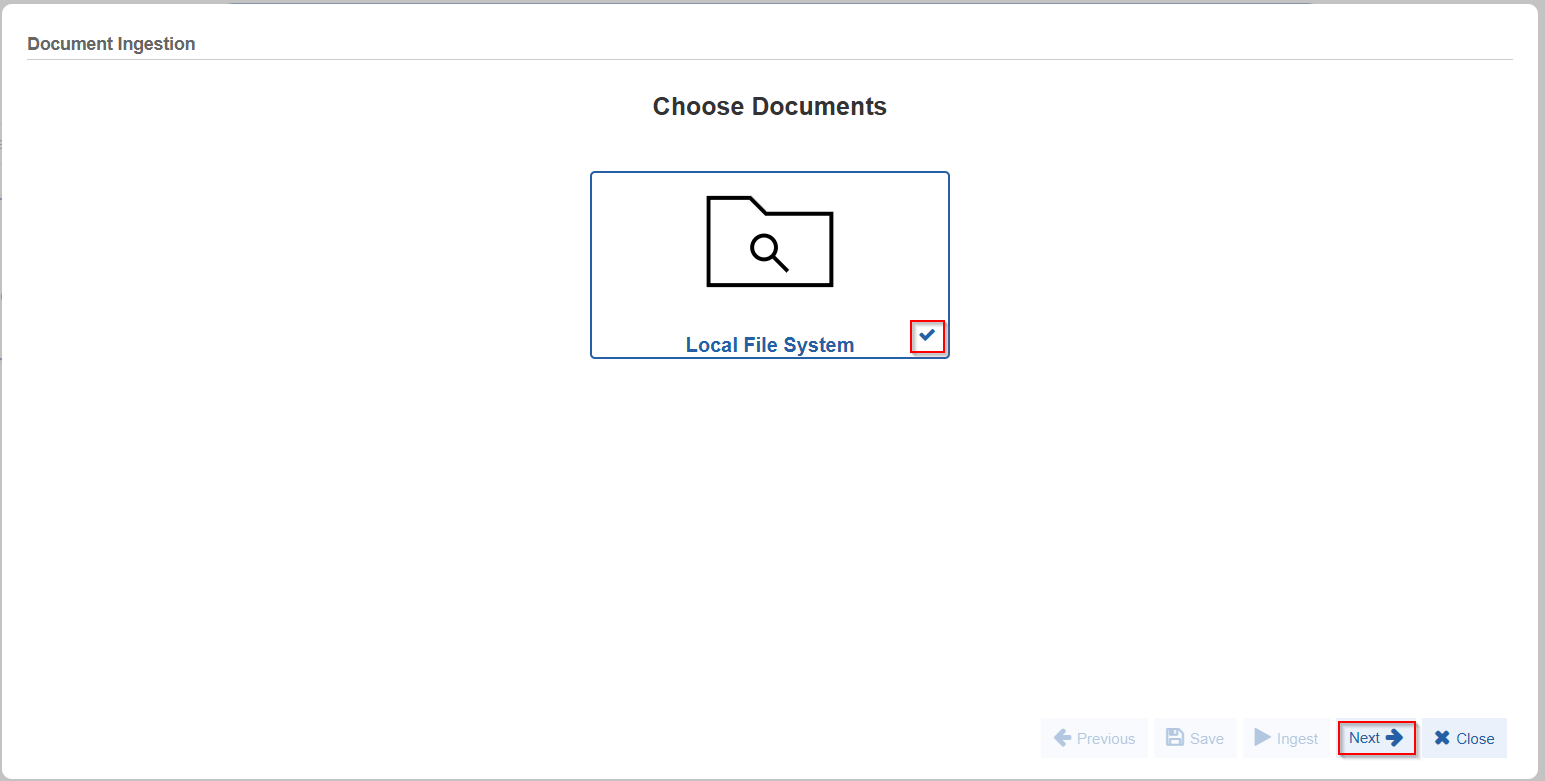 Document Ingestion Document Ingestion