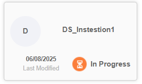 In Progress status In Progress status