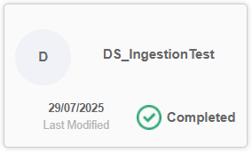 Completed status Completed status