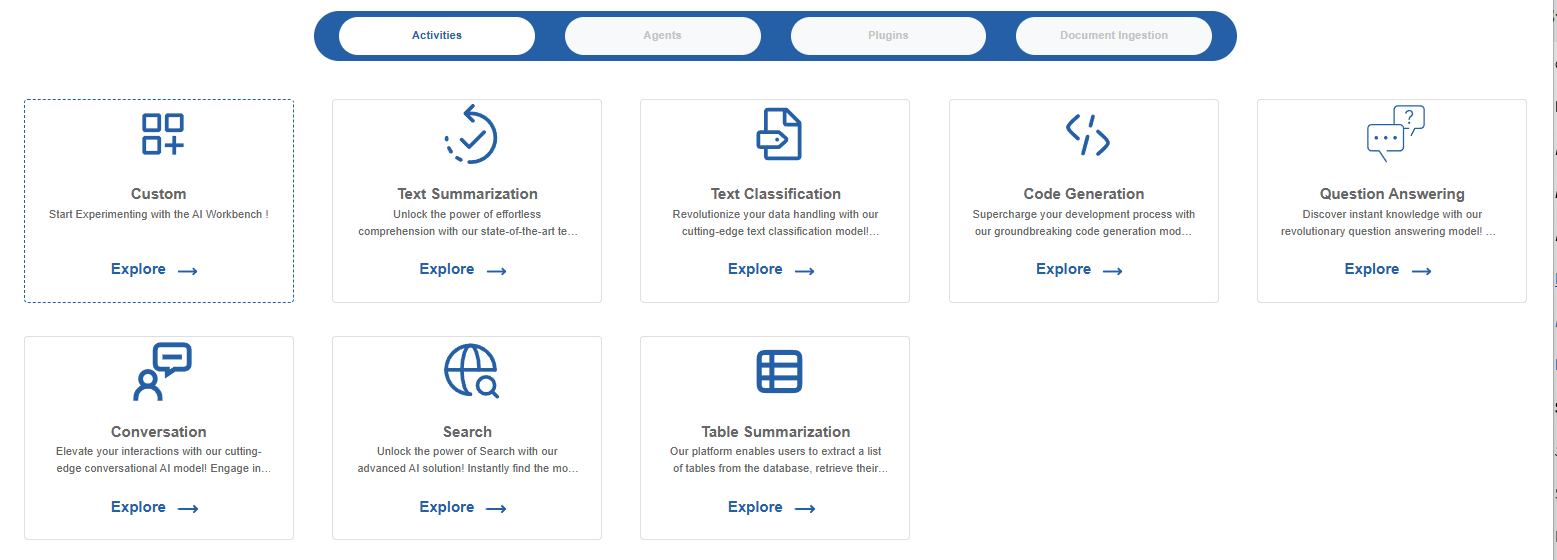 AI Workbench AI Workbench home page