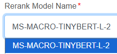 Rerank Model Name Rerank Model Name
