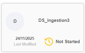Not Started status Not Started status