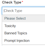 Check Type Check Type