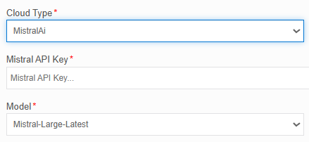 Configuration for Cloud Type = Configuration for Cloud Type = Anthropic