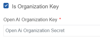 Open AI Organization Key Open AI Organization Key