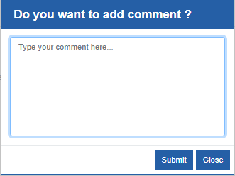 Comments box Comments box