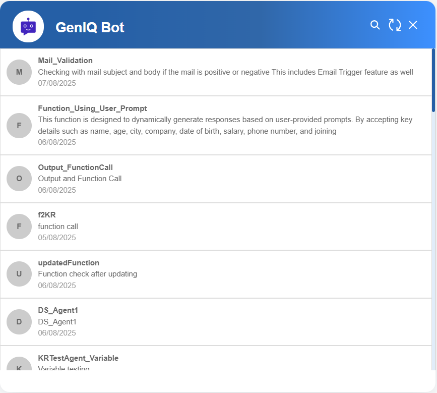GenIQ bot GenIQ bot