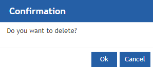 Custom Activity Delete confirmation Custom Activity Delete confirmation
