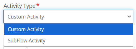 Activity Type Activity Type