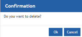 SMTP Delete confirmation SMTP Delete confirmation