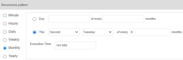 Monthly Time Monthly Time