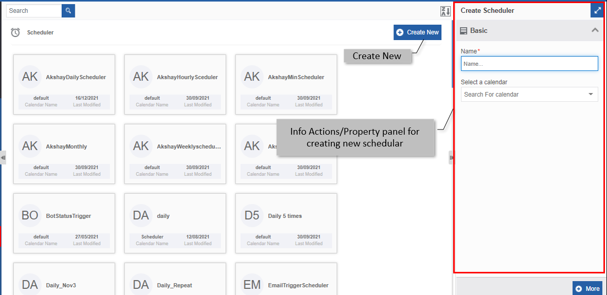 Creating new scheduler Creating new scheduler