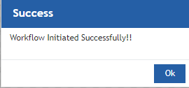 Success message Success message