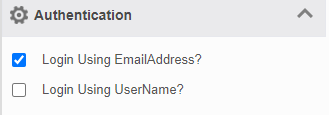 Authentication Authentication