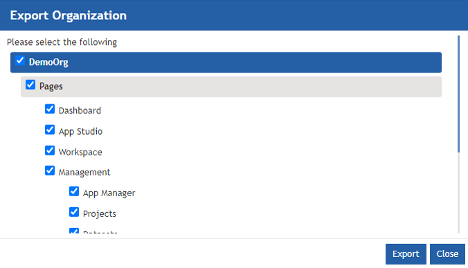 Export Organization - checklist Export Organization -checklist