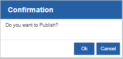 Publish Confirmation Publish Confirmation